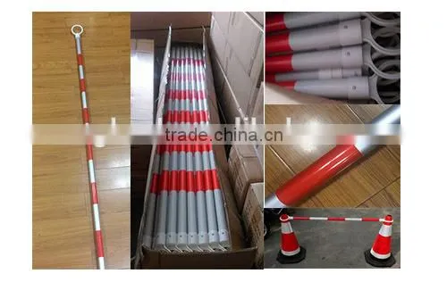 Reflective Aluninum traffic cone Bar