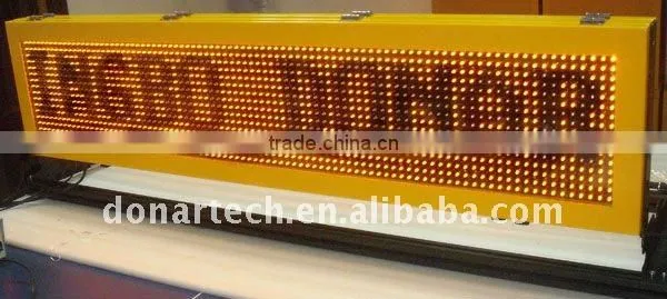 Double side super brightness Vehicle mounting led moving sign