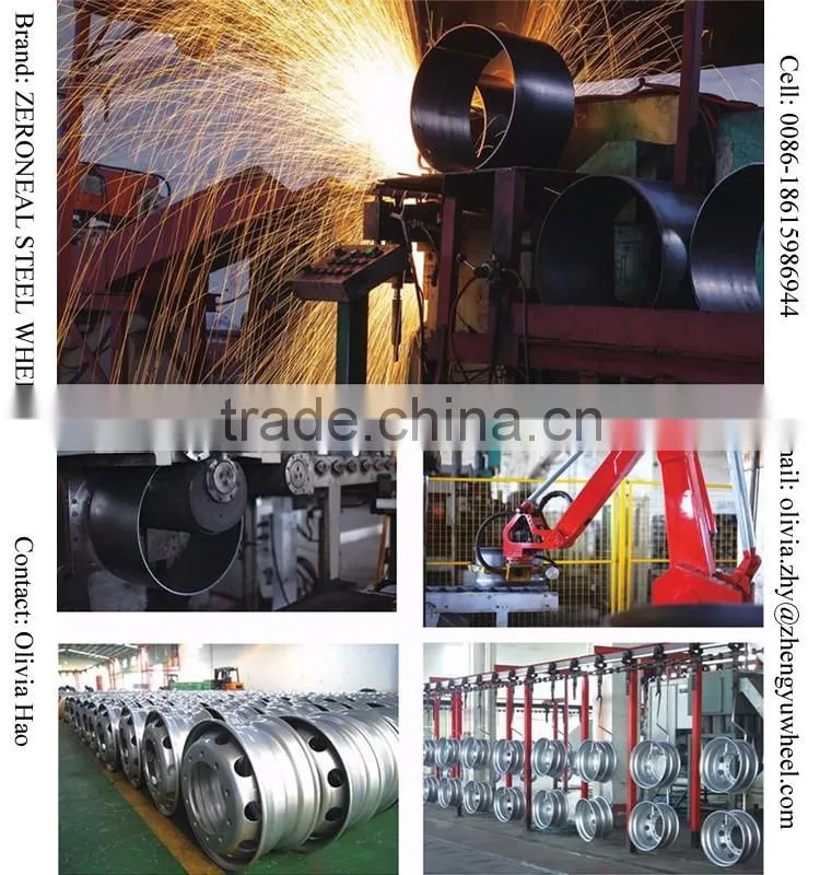 Steel wheel lock ring