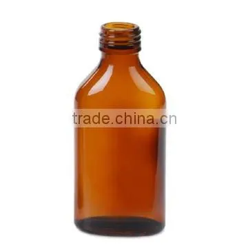 antibiotics amber glass bottle