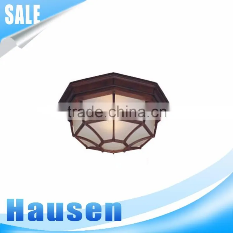 China supplier new product vintage fan shape ceiling lighting