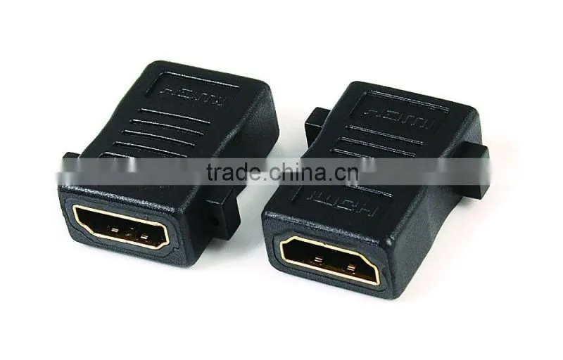 HDMI female to female adapter black model