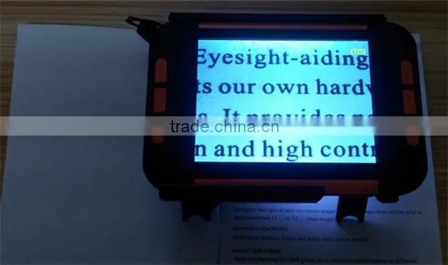 New! 3.5inch LCD Portable Video Magnifer for low vision people Low vision aid Digital Magnifier electronic reading aid