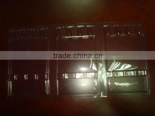 clear PVC Blister tray