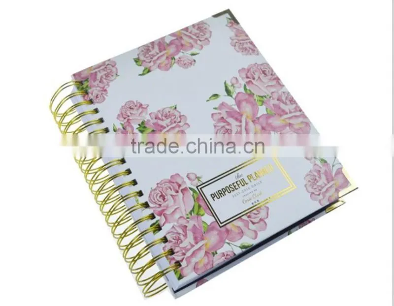 2017 Journal Diet Wire-O Binding Spiral Cheap planner