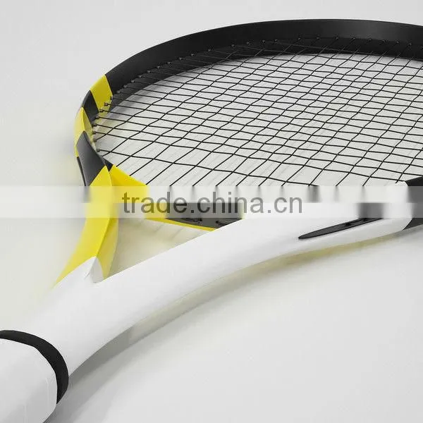 Tennis Racquet 27-inch with 58 to 63lbs String Tension, Made of Graphite