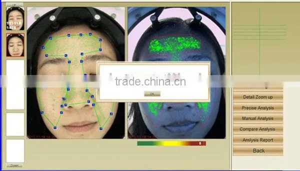 2016 NEWEST! Multi-language Magic Mirror Skin Analyzer for English Chinese Spanish Russian version BD-P027