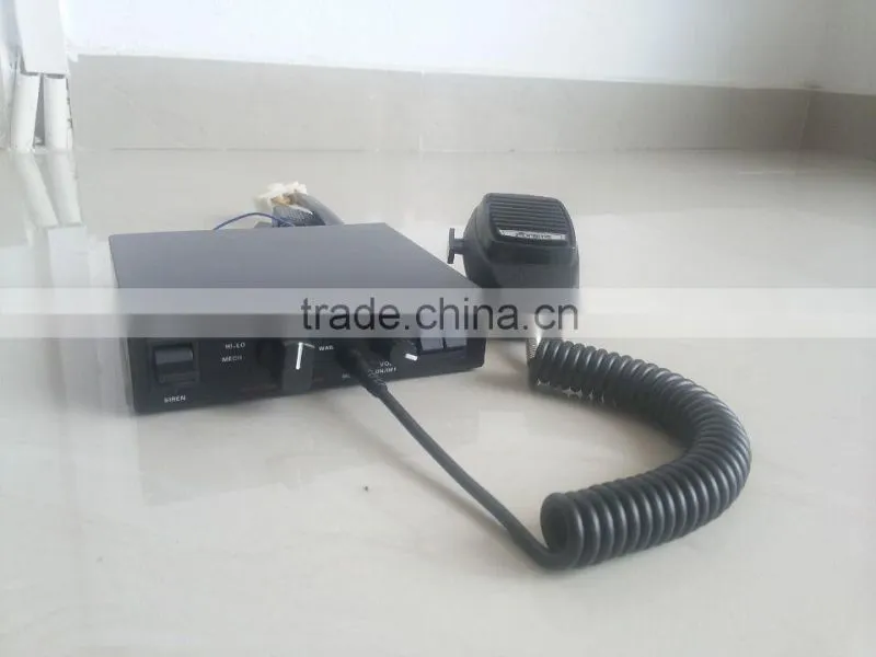 hot selling black police siren amplifier