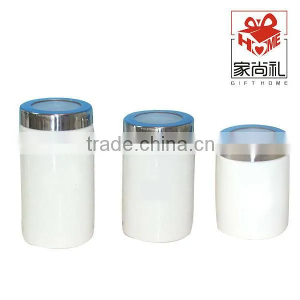 ceramic canister with lid kitchen canister