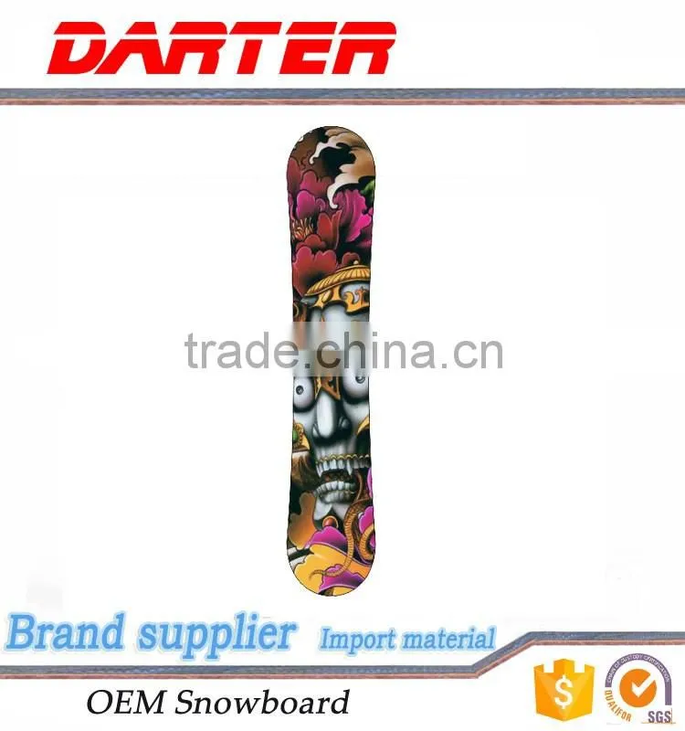 Long lasting horror uhmwpe snowboard china manufacturers