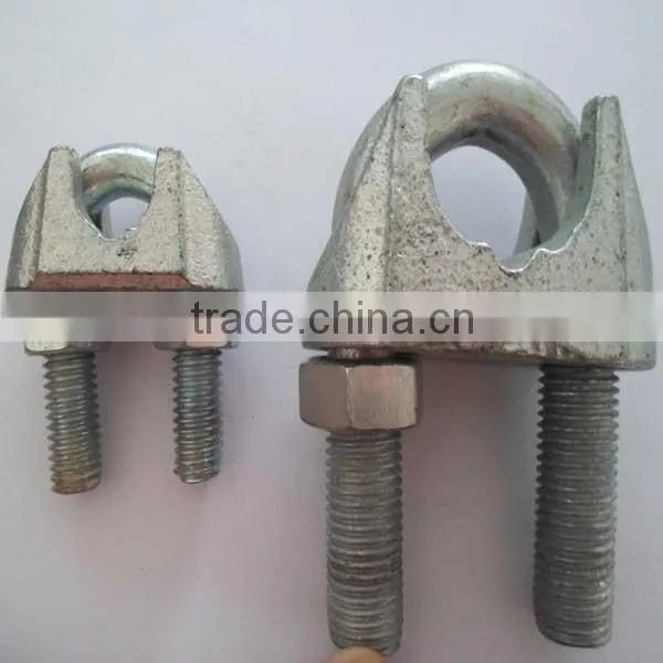 Malleable steel wire rope clip,type A wire rope clip,type B clip fasteners
