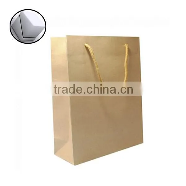 high quality free samples paper kraft bag customized