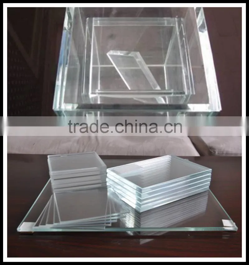 china top quality textured tempered glass for railing