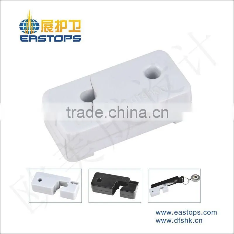 Double security stoplock for slatwall hook