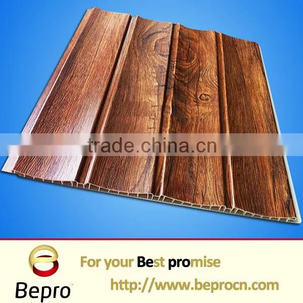 25cm four grooves groove Decorative PVC wall panel for bathroom