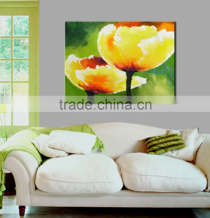Modern Beautiful Flower Designs Oil Painting
