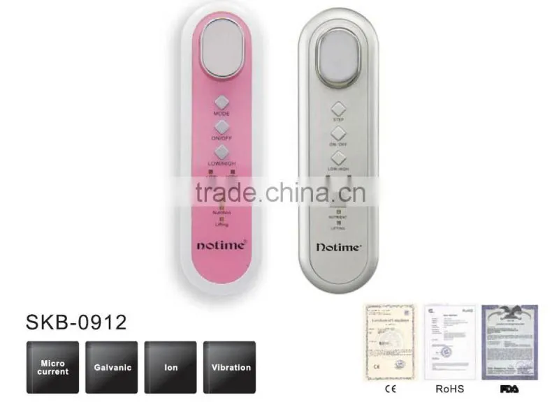 Facial spa treatments iontophoresis machine for sale