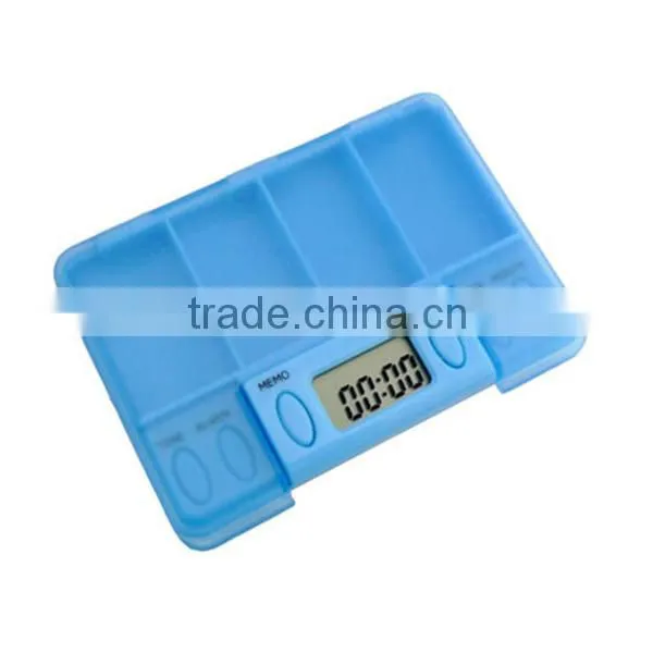 Digital Medication Pills Organizer Multi Alarm Reminder