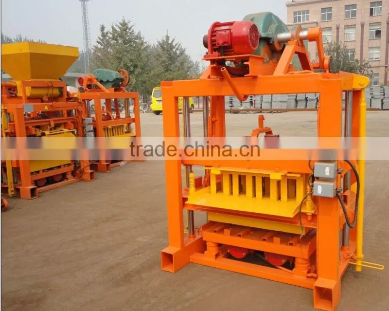 Small and medium size block machine QTJ4-40 Concrete Block Making Machine (low investment, high profit)
