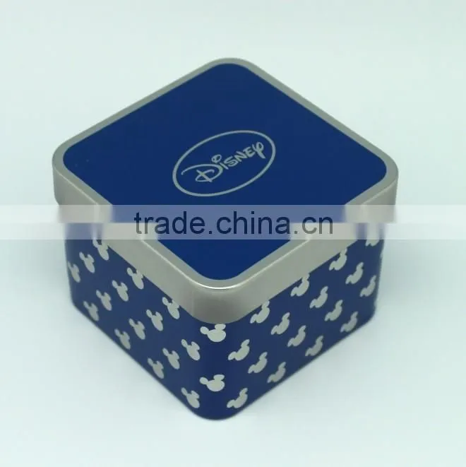 made in China wholesale square metal gift luxury watch box