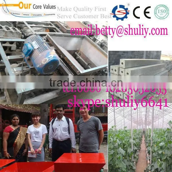 new design hollow core slab making machine/concrete slab machine