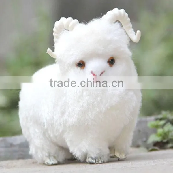 handmade life size unstuffed goat christmas decorations pieces outside