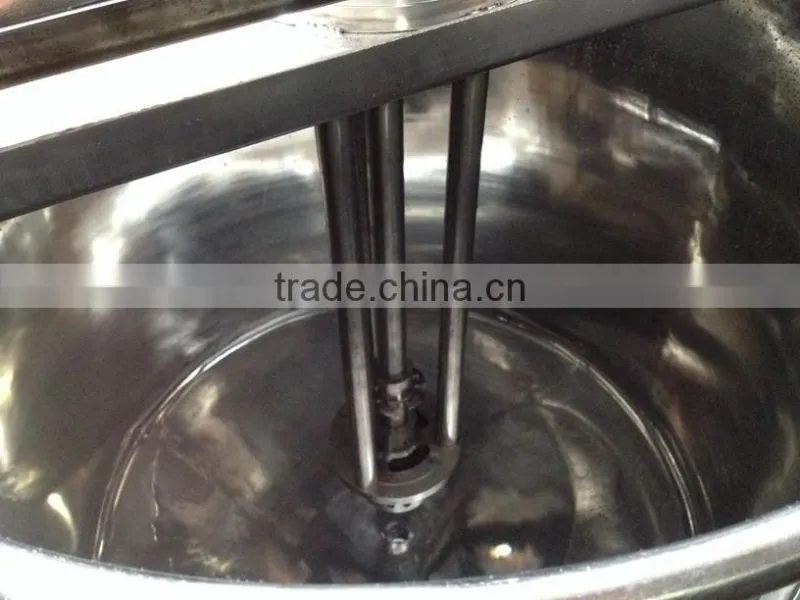 stainless steel jacketed boiling mixing tank