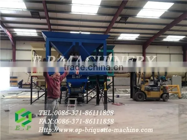 High quality 15-20ton/h complete coal briquettes production line for Ireland clients