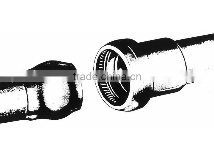 Aluminium tube irrigation