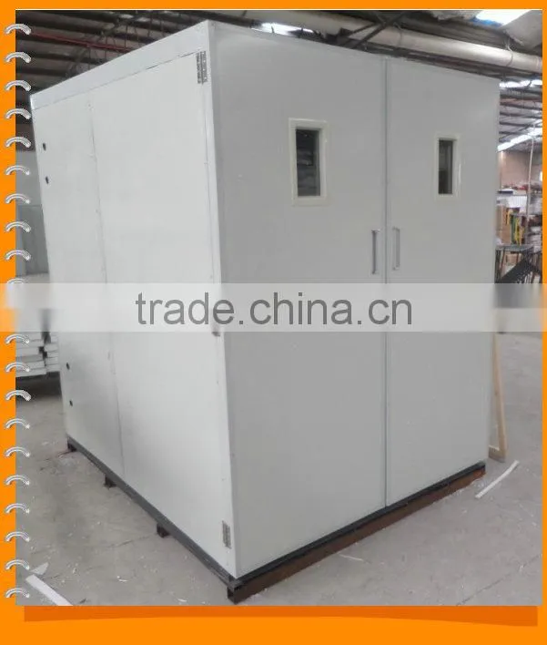 Full automatic eggs incubator hatching chicken eggs (9856 eggs)