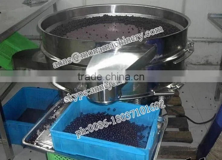 Rotary Vibrating Screen Sieving Machine for Dehydrated Dried Sour Cream Onion Powder