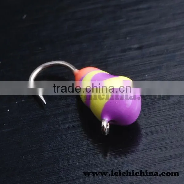 Premium epoxy coated paint tungsten ice jig