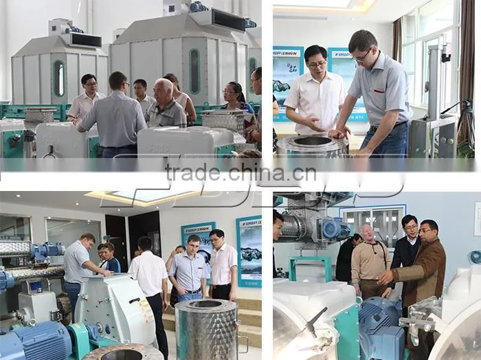Animal feed production line feed plant project 15tph for cow and sheep