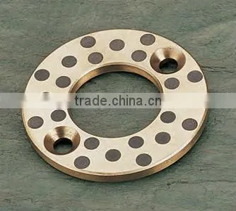 Bonze graphite flanged bearing bushing /sleeve bearing bushing