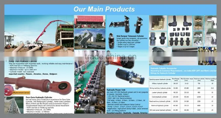 Outrigger Hydraulic Cylinder for Sale