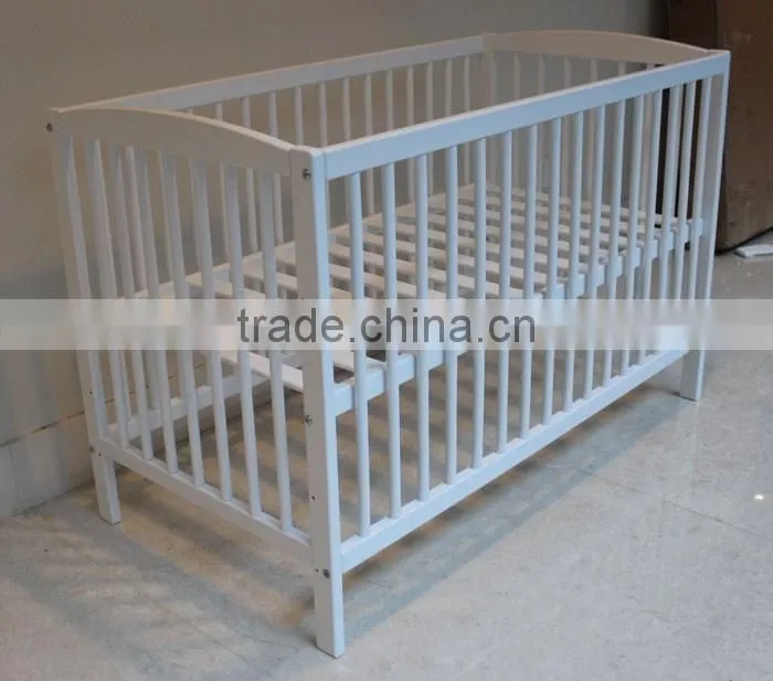 European style wooden baby cot prices
