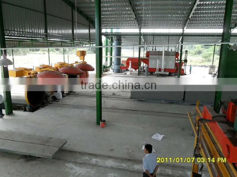 German technology small autoclaved aerated concrete brick machine(40 lines abroad,14 lines in India)