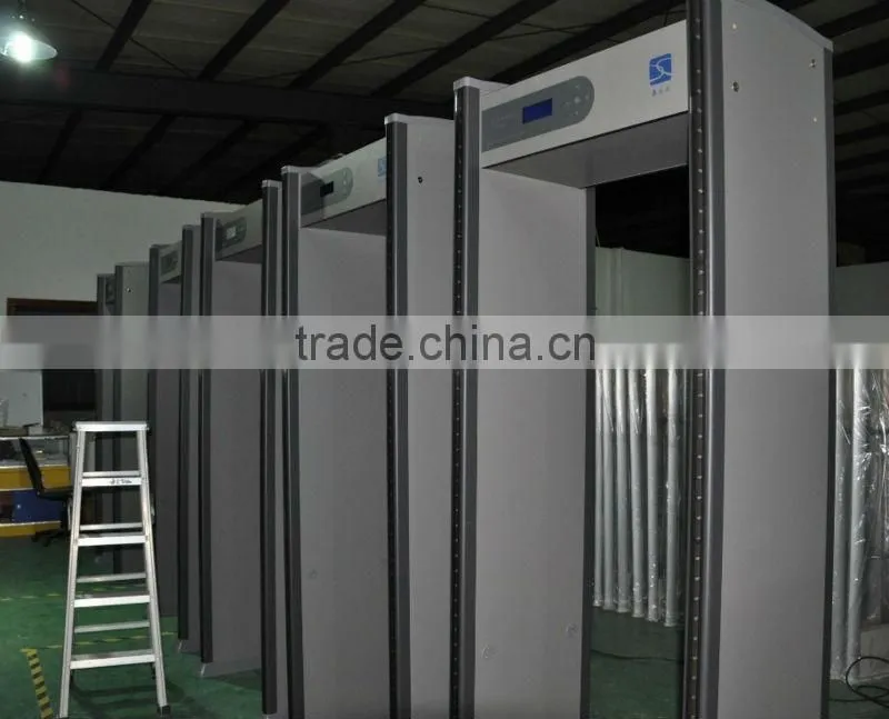 18 zones walk through metal detector monitoring system metal detector gateXLD-E