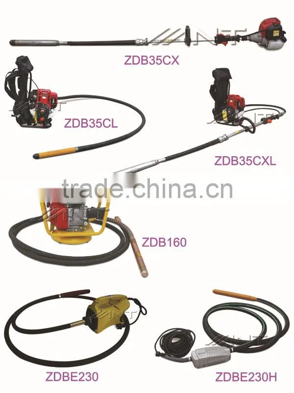 ZDB160 industry machine concrete vibrator for sale