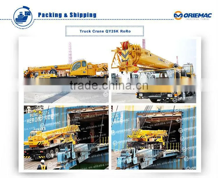 N.Traffic 25Ton Hydraulic Truck Crane QY25G