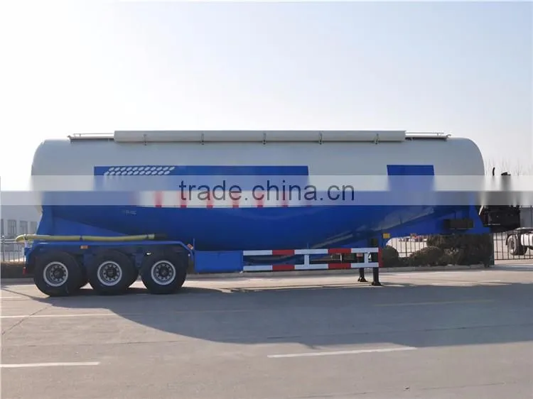Tri-axle V shape Cement Bulker, Bulk Cement Tank Semi Trailer For Sale