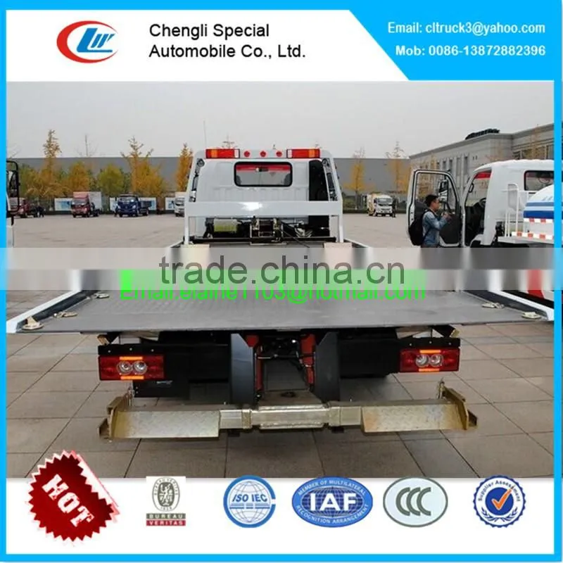 Foton flat bed recovery truck