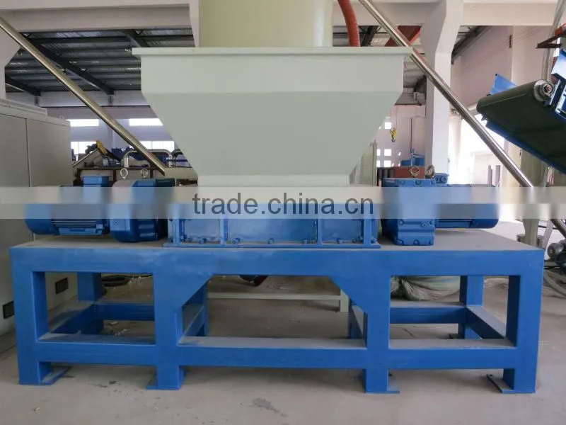 two shaft wood pallet shredder