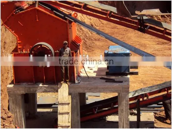 High efficiency quartz stone crusher for sale