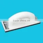 abrasive paper clamp with black rubber EVA bottom