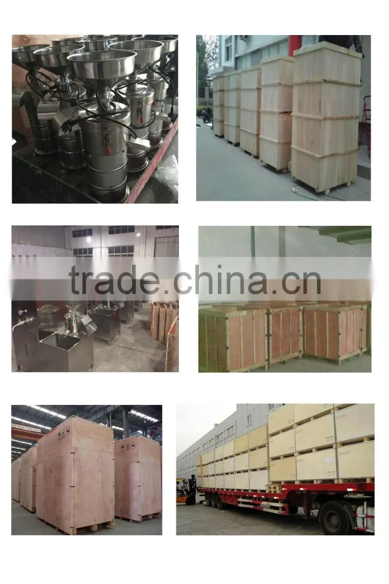 JM-60 shanghai colloid mill almond butter paste making machine peanut butter machine