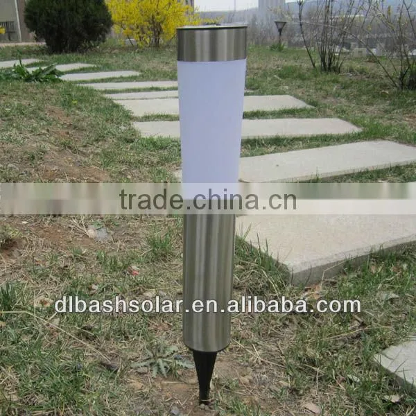 hot sale stainless steel high lumen outdoor solar garden lights