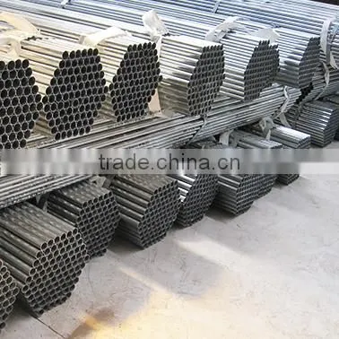 Q195 1/2'' round galvanized steel conduit pipe