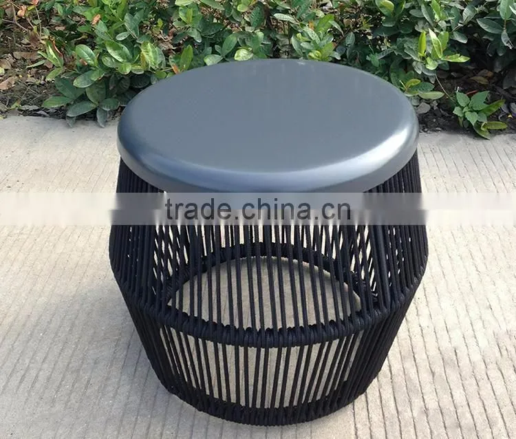 Outdoor Furniture Rope Textile Table