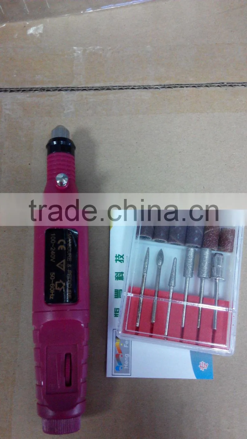 Popular Hot Selling Electric Fingernail Polisher Fingernail Decorative Tools Nail Polisher